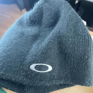 Vintage Oakley Software Logo Beanie Tuque Hat